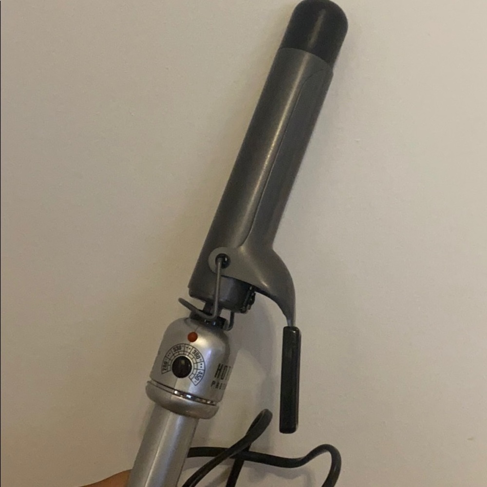 HotTools Diamond Platinum Nanoceramic Curling Iron